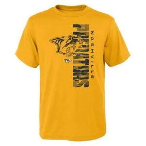 NHL Nashville Predators Kids' Gold Tee L 14/16 NWT